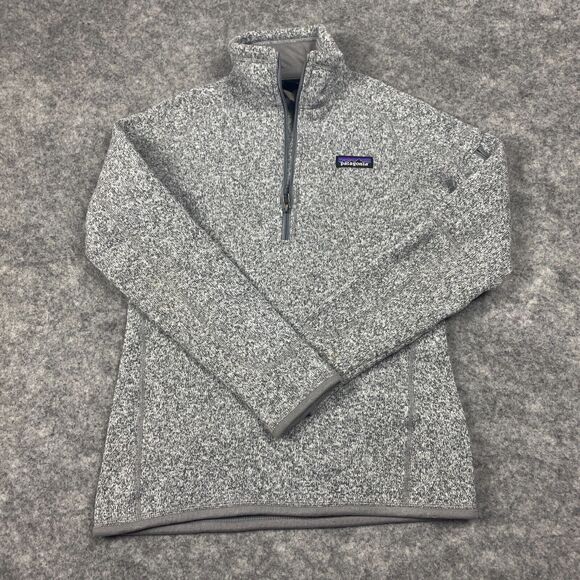 Patagonia Better Sweater Womens XS Grey Pullover Fleece Lined Sweatshirt - Picture 1 of 12